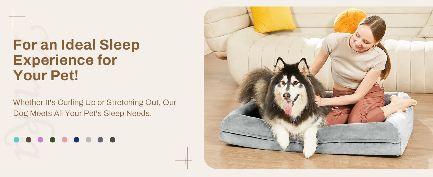 large dog bed