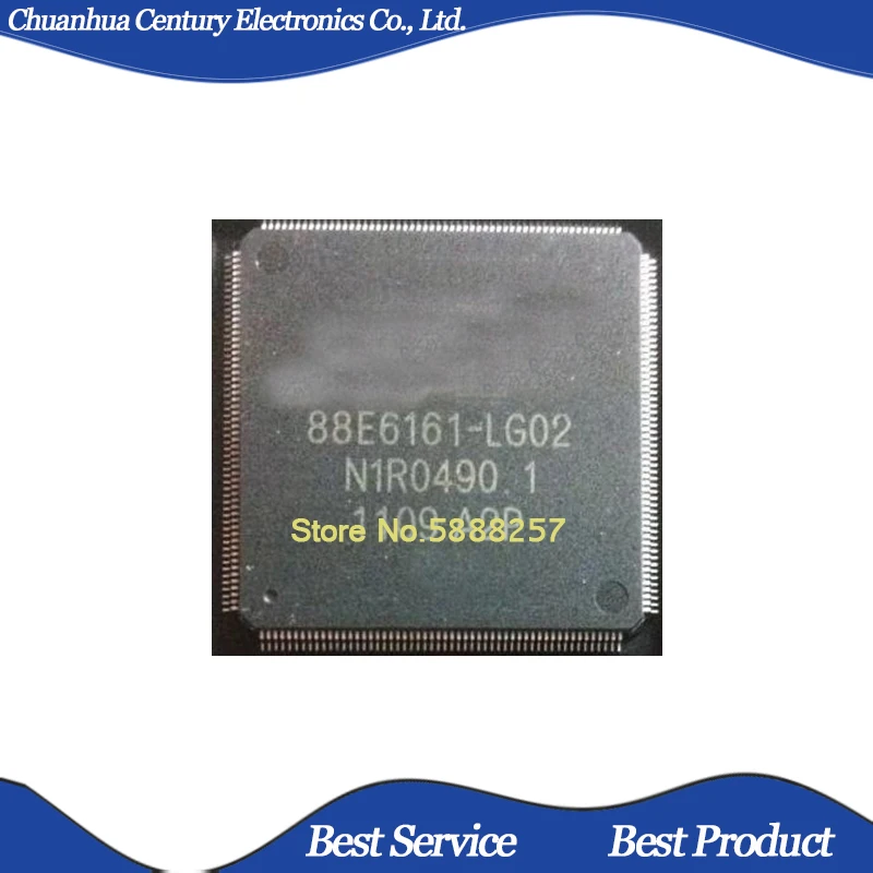 

2 Pcs/Lot 88E6161-LG02 QFP New and Original In Stock