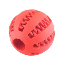  Dog Ball Toys for Small Dogs Interactive Elasticity Puppy Chew Toy Tooth Cleaning Rubber Food Ball Toy Pet Stuff Accessories 