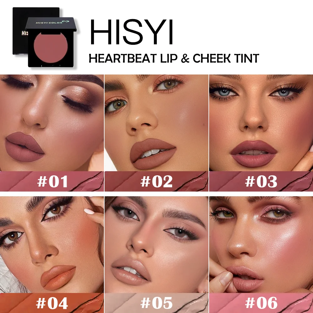 Velvety Matte Lip & Cheek Tint — Soft Finish, Easy Blend, Long-Wear Waterproof for Winter & Holiday Glam.