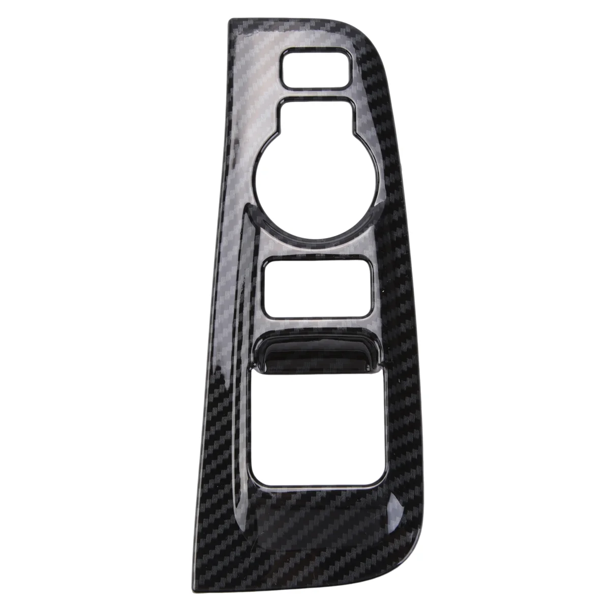 ABS 탄소 섬유 창문 팔걸이 트림 커버, 현대 그랜드 스타렉스 H1 2019 2020 자동차 인테리어 액세서리, 2 개