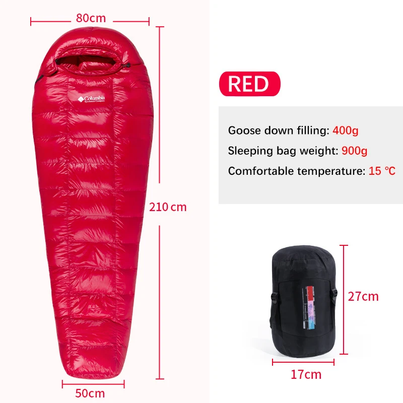95% White Goose Down Sleeping Bag Camping Sleeping Bag Goose Down Filled Adult Mummy Warm For Traveling Hiking,sleeping bag,survival sleeping bag,camping blanket