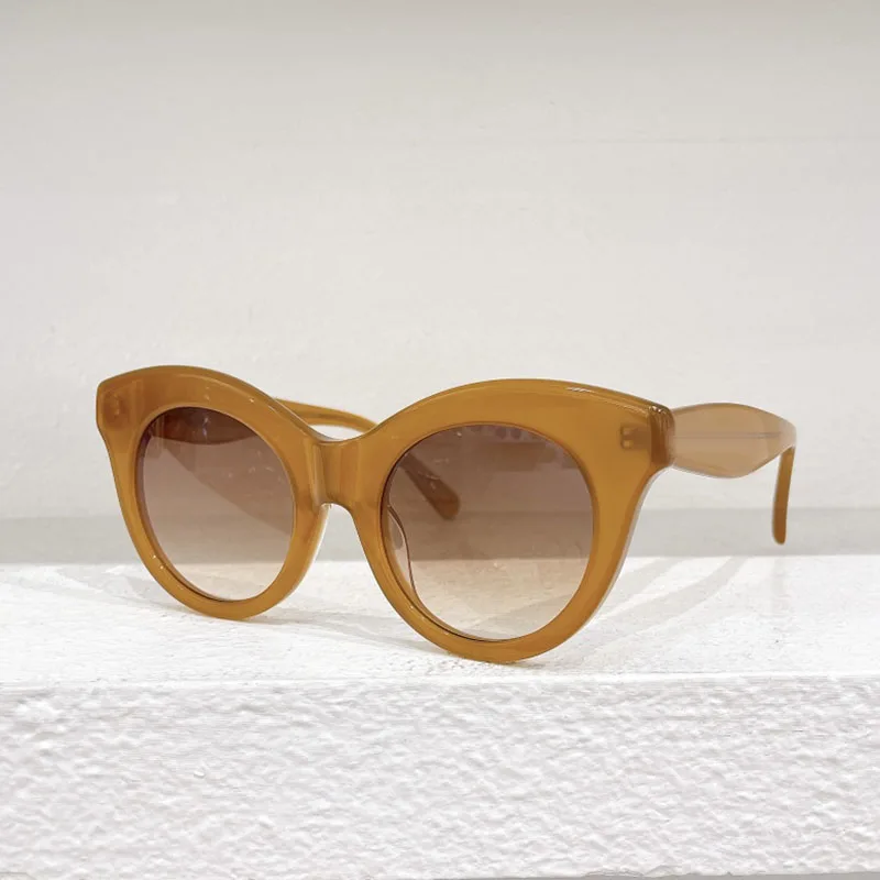 

2024 новые LW40126I Топ ацетатные Роскошные брендовые солнцезащитные очки для мужчин и женщин круглые модные дизайнерские уличные Винтажные Солнцезащитные очки UV400