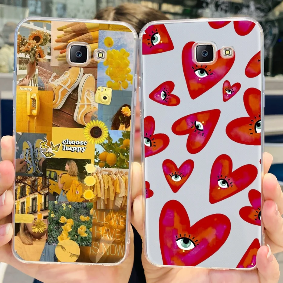 Luxury Painted Soft Slim Phone Case Cover Bumper
