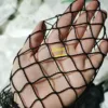 POUI COME DREAM Semi-Finished Knotless Nylon Fishing Net Mesh Size 3MM-20MM Soft Network for Cage BreedingTrawl Fish Net Black 4
