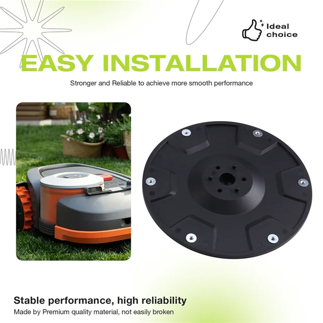 Disco Di Taglio Per Robot Tosaerba Segway Navimow Serie H | Testa Di Ricambio Senza Lame Per H500E, H800E, H1500E - Foto 10