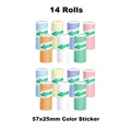 14Roll ColorSticker