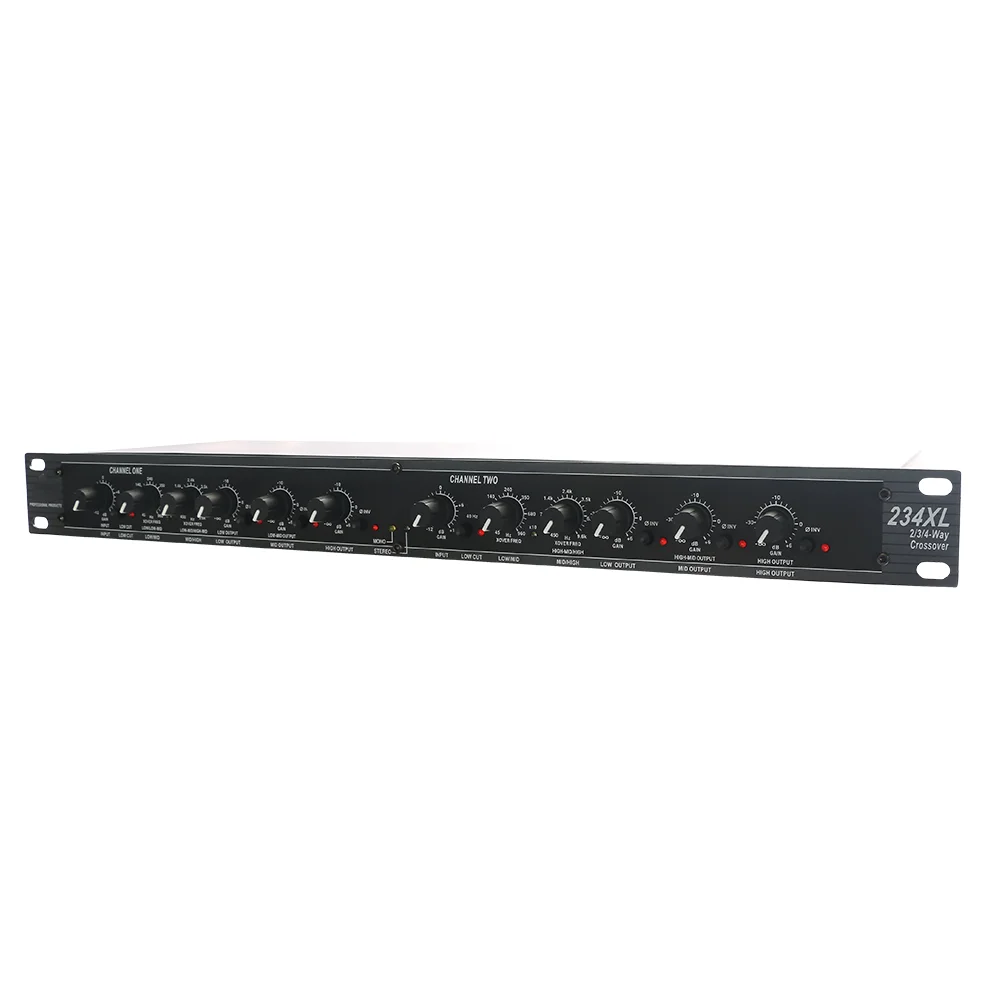 dbx234xl Professional Sound Peripheral Equipments Stereo2/3-Way Stereo 4/-Way Crossover Audio Equalizer For Stage