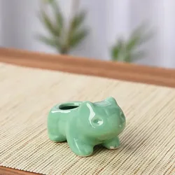 Charming Ceramic Succulent Planter for Indoor and Outdoor Decor (9X4.8X5.4)