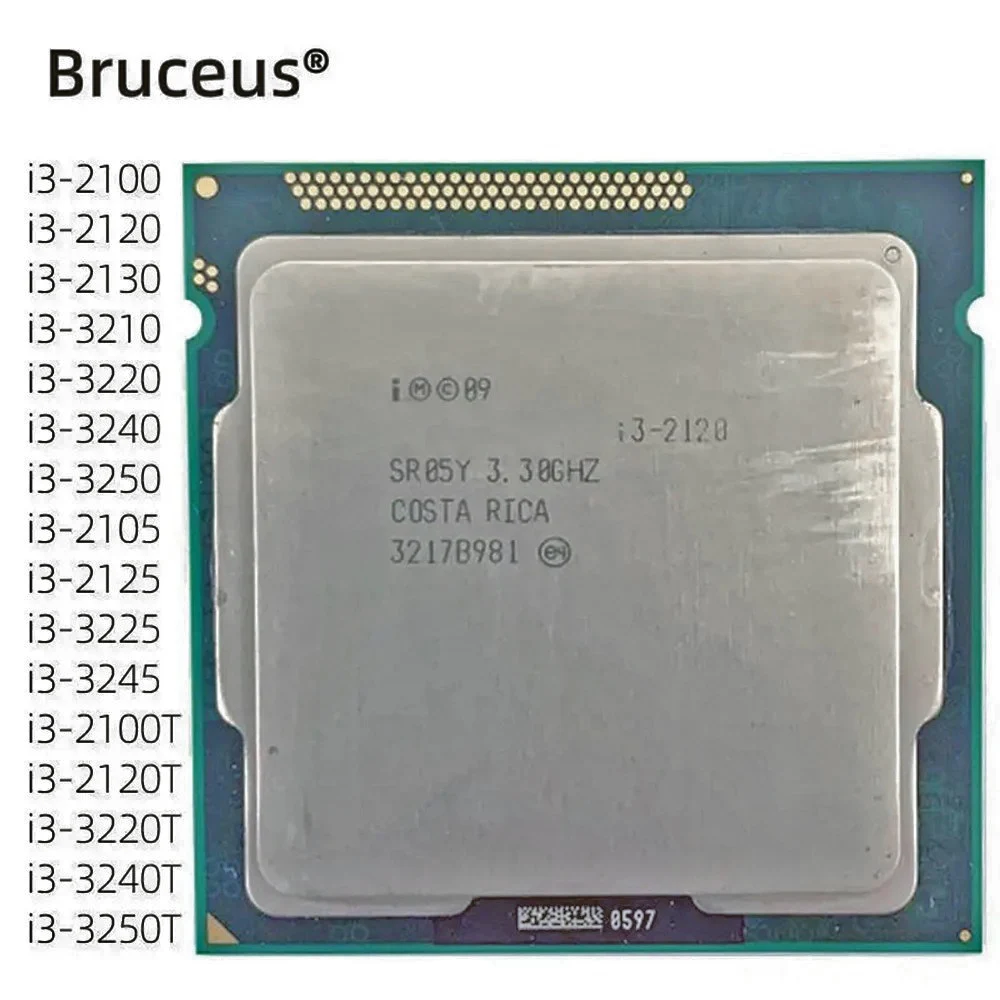 Processor Socket Used Quad-Core Quad-Thread CPU Processor LGA-1155 Socket Core i3 2100 2120 2130 3210 3220 3240 3250 2105 2125 3225 3245