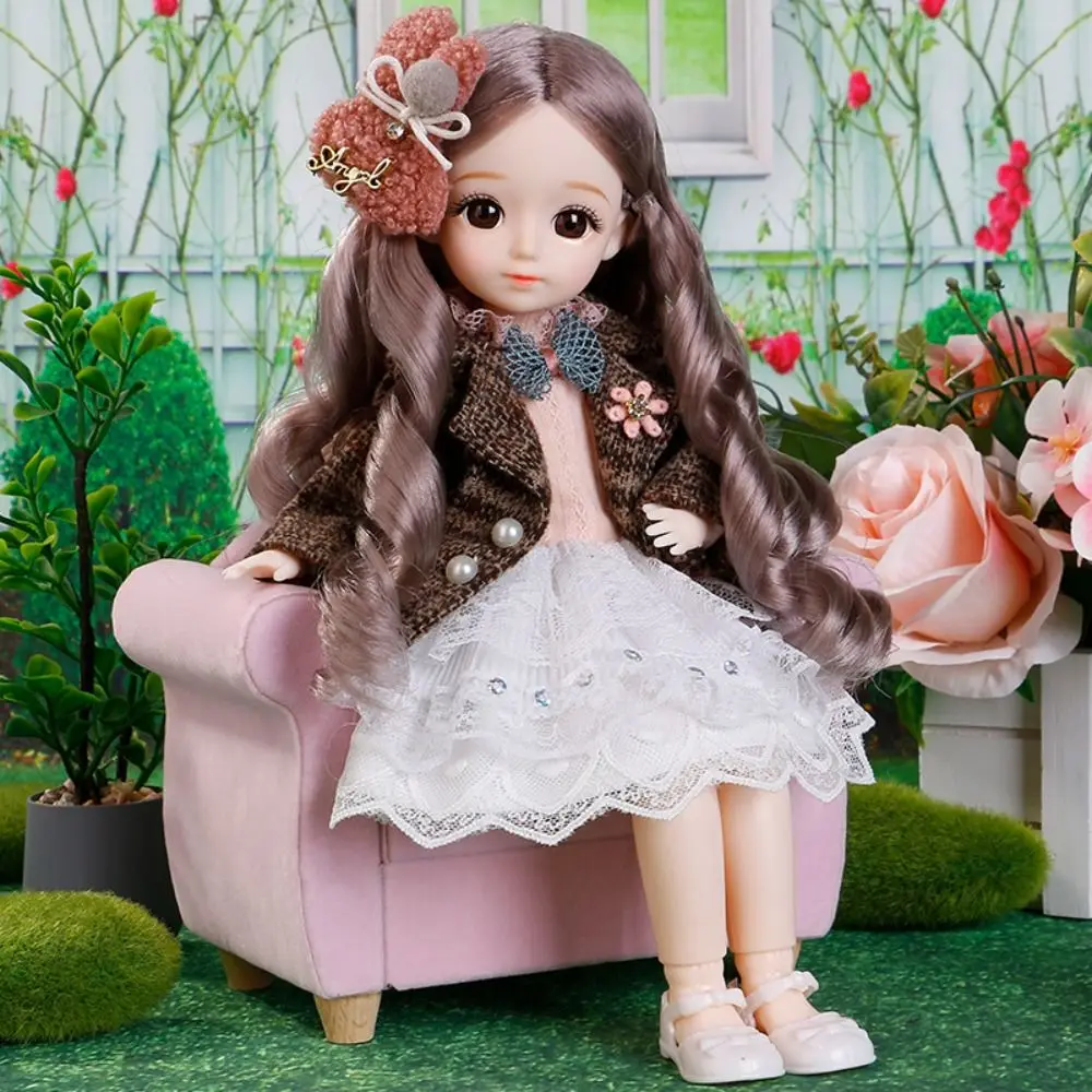 Mit Kleidung bjd Puppe Dressing Puppe 1/6 bjd 3d Augen abnehmbare Gelenke Puppe abnehmbare Gelenke 30cm Kinderspiel zeug – Detail 5