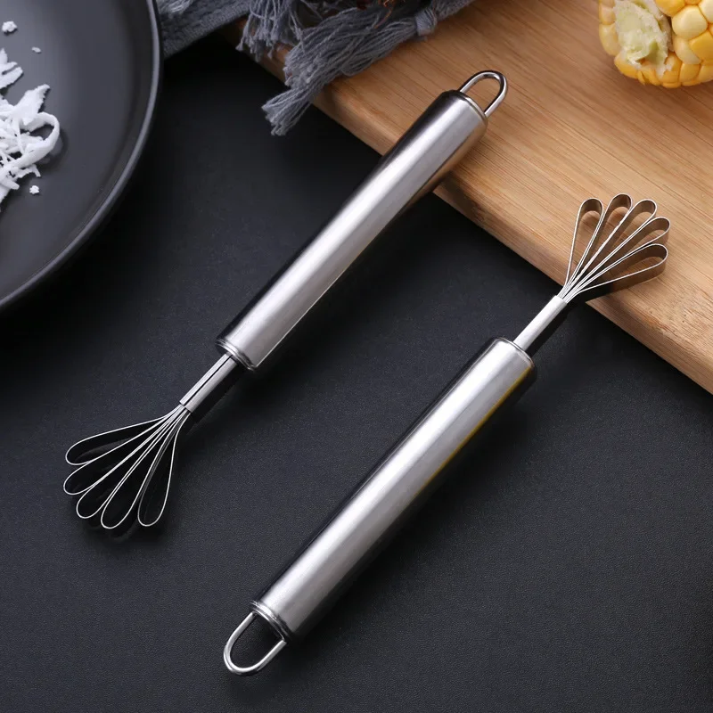 Manual Stainless Steel Shredded Coconut Scraper Knife Home Coconut Grater Scraping Meat Scraper Fish Fruit Planing fruit cutter coconut grater