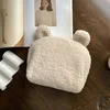 Portable Shell Makeup Bag Storage Bag Cute Plush Makeup Bag Customized Name Handheld Bag with Hand Gift Gift 6