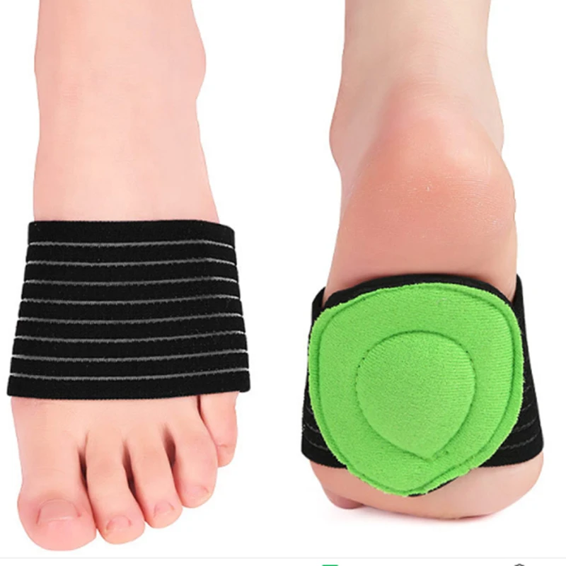 足のかかとの痛みを和らげるための足底筋膜炎緩和パッド足クッションクッション付き靴インサート1ペア足の足のアーチサポート - AliExpress  Beauty  Health