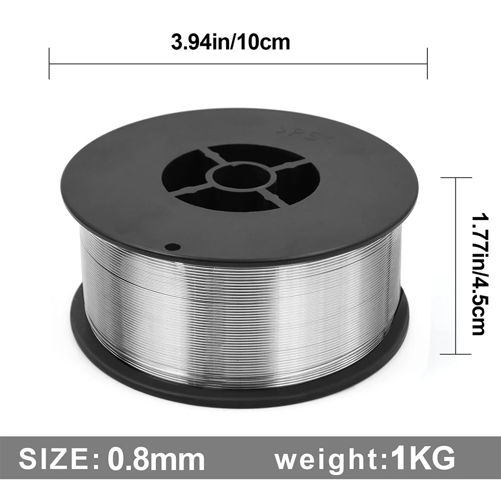HITBOX E71T-GS Flus Cored Wire 0.8mm 1Kg 1pcs Flux Cored Gasless MIG Welding Machine Accessories For All PrositionWeiding — view 6