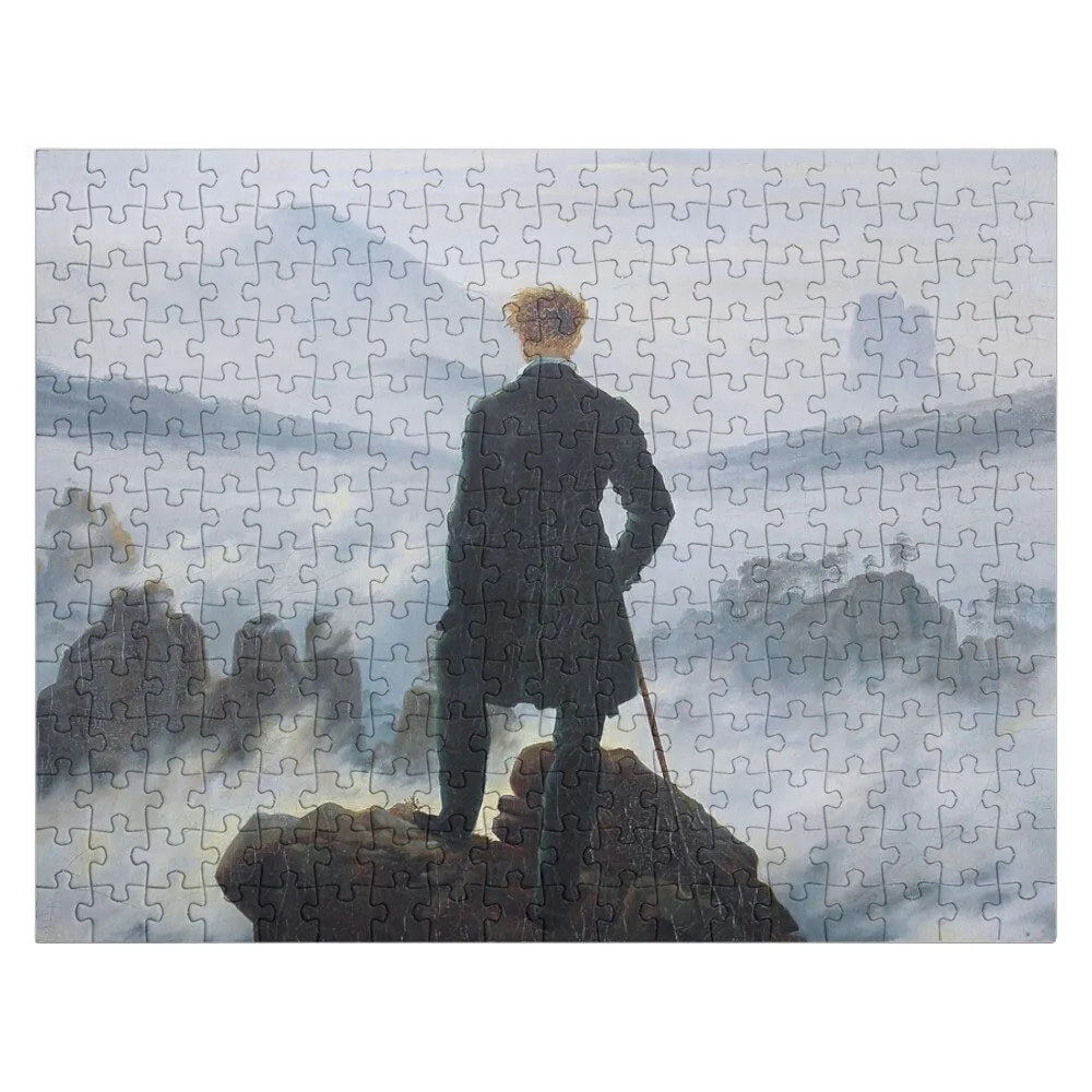 

Wanderer above the Sea of Fog Jigsaw Puzzle Personalised Name Puzzle Customized Kids Gift