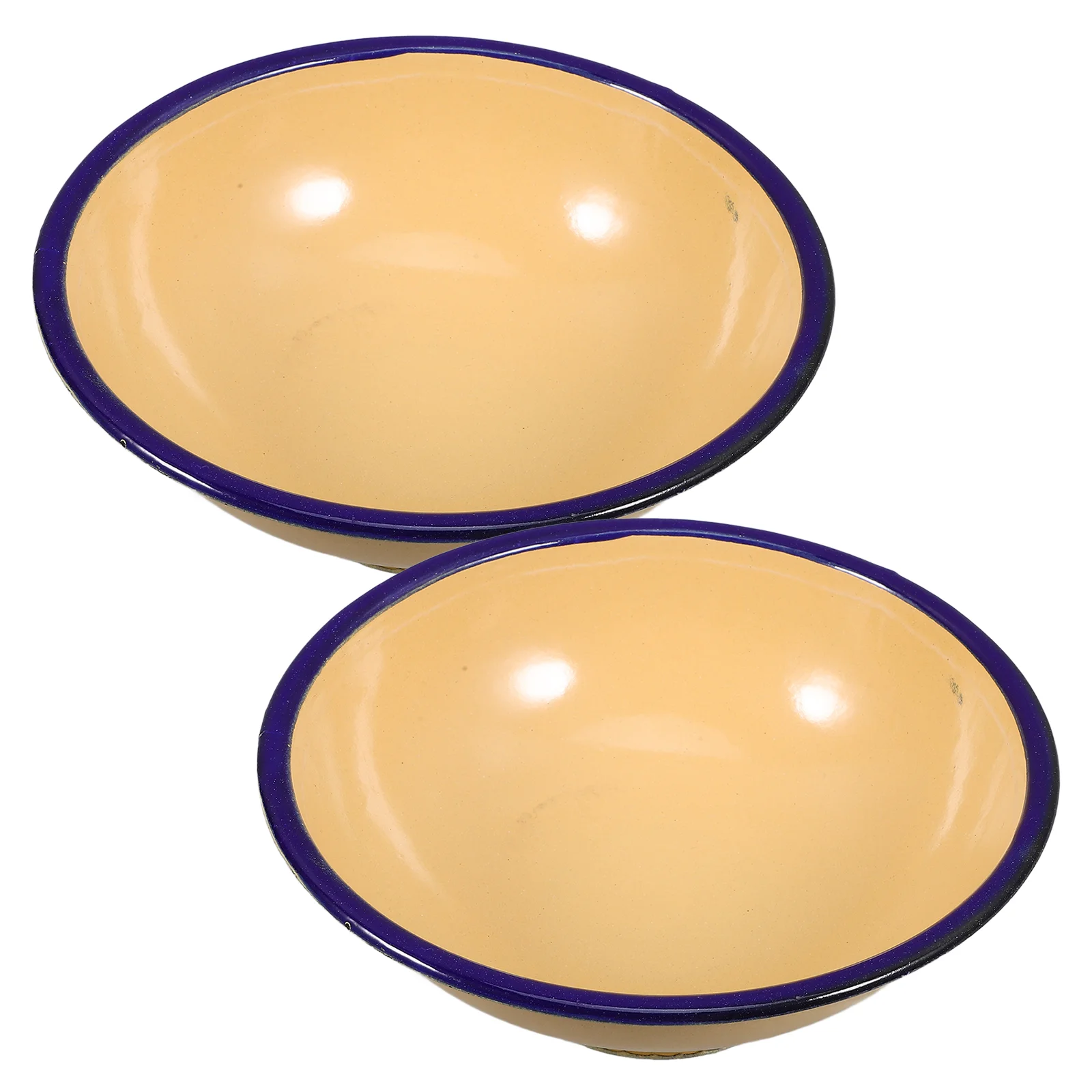 2 Ciotole Smaltate Per Alimenti - Ideali Per Noodles, Zuppa, Insalata E Frutta - Foto 12