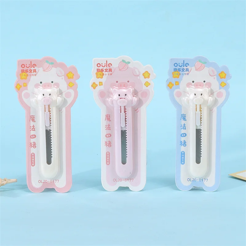 cuchillo-utilitario-kawaii-pig-rabbit-cat-cortador-de-papel-hoja-de-afeitar-de-corte-suministros-escolares-de-oficina-36-unidades-por-lote