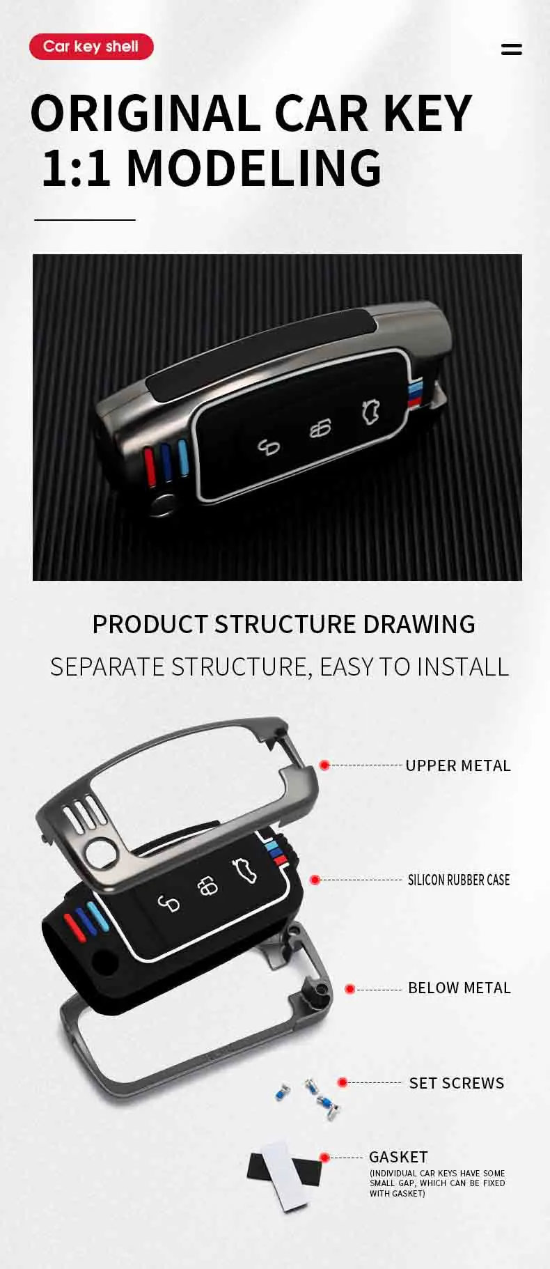 Custodia per telecomando chiave per Ford Fiesta Focus 2 Ecosport Kuga Escape Falcon B C Max Eco Sport Galaxy 3 pulsanti portachiavi automatico 13 Custodia per telecomando chiave per Ford Fiesta Focus 2 Ecosport Kuga Escape Falcon B C Max Eco Sport Galaxy 3 pulsanti portachiavi automatico - S2de945a54a164f9d83c97841cb70acd9n