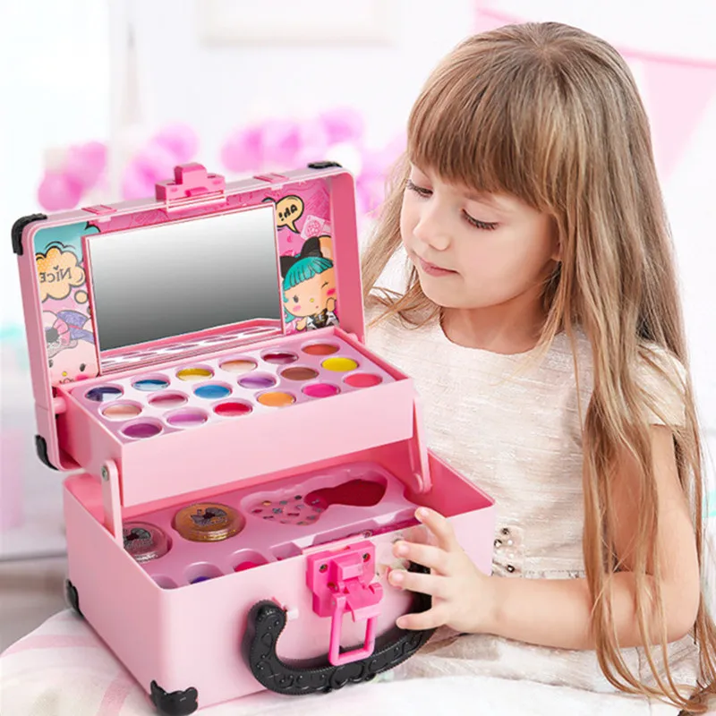 Kinderen Simulatie Set Pretend Make-Up Speelgoed Speelhuis Simulatie Make Educatief Speelgoed Voor Meisjes Verjaardagscadeau _ - AliExpress