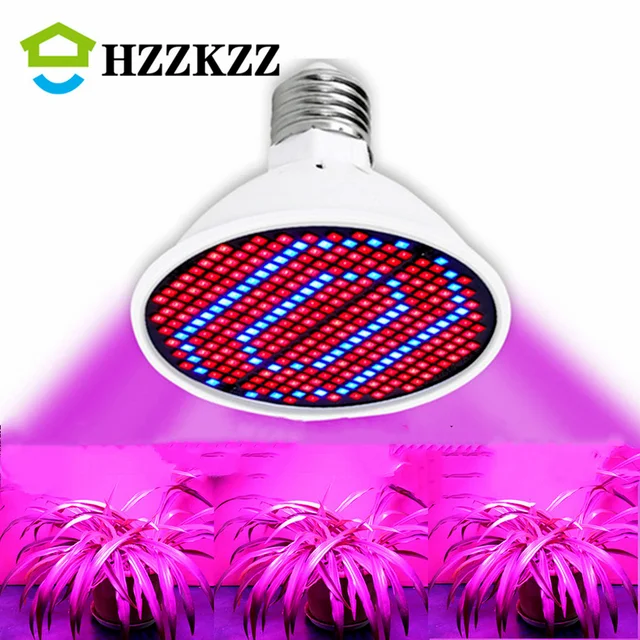 Növény Növekedési Lámpa Csésze Piros És Kék Teljes Spektrumú Beltéri Ültetés E27 Multi-Specifikációs Gyöngyök 2835 Photyynthesis