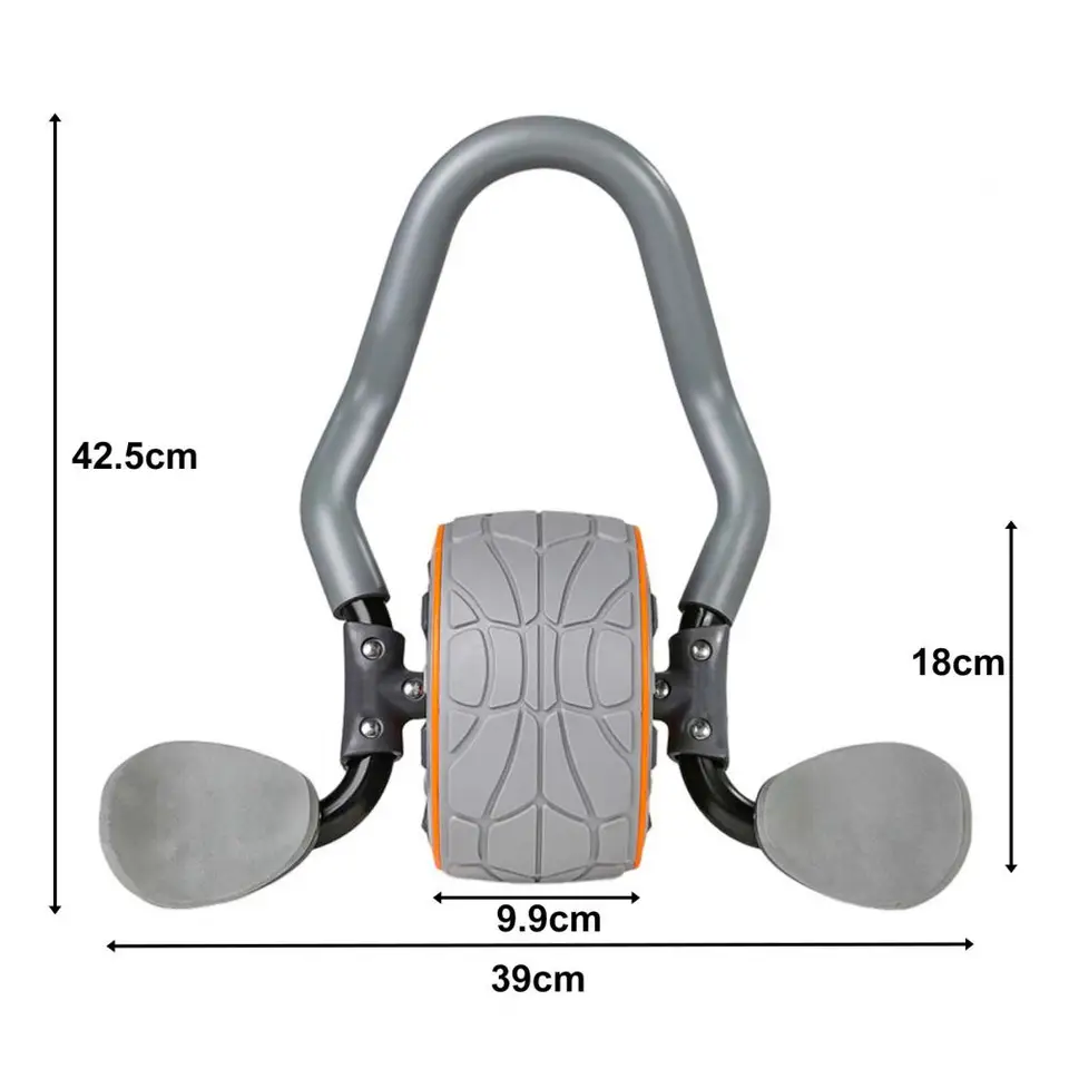 Namxx 4D Ab Roller Wheel With Knee & Elbow Pad Support For Home Fitness