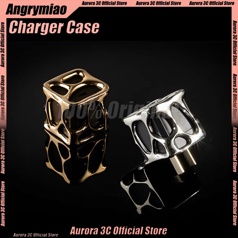 

Angrymiao Emptiness Charger Housing Hollow Heat Dissipation Charger Volume Mini Case Suitable For Mobile Tablets And Mac Office