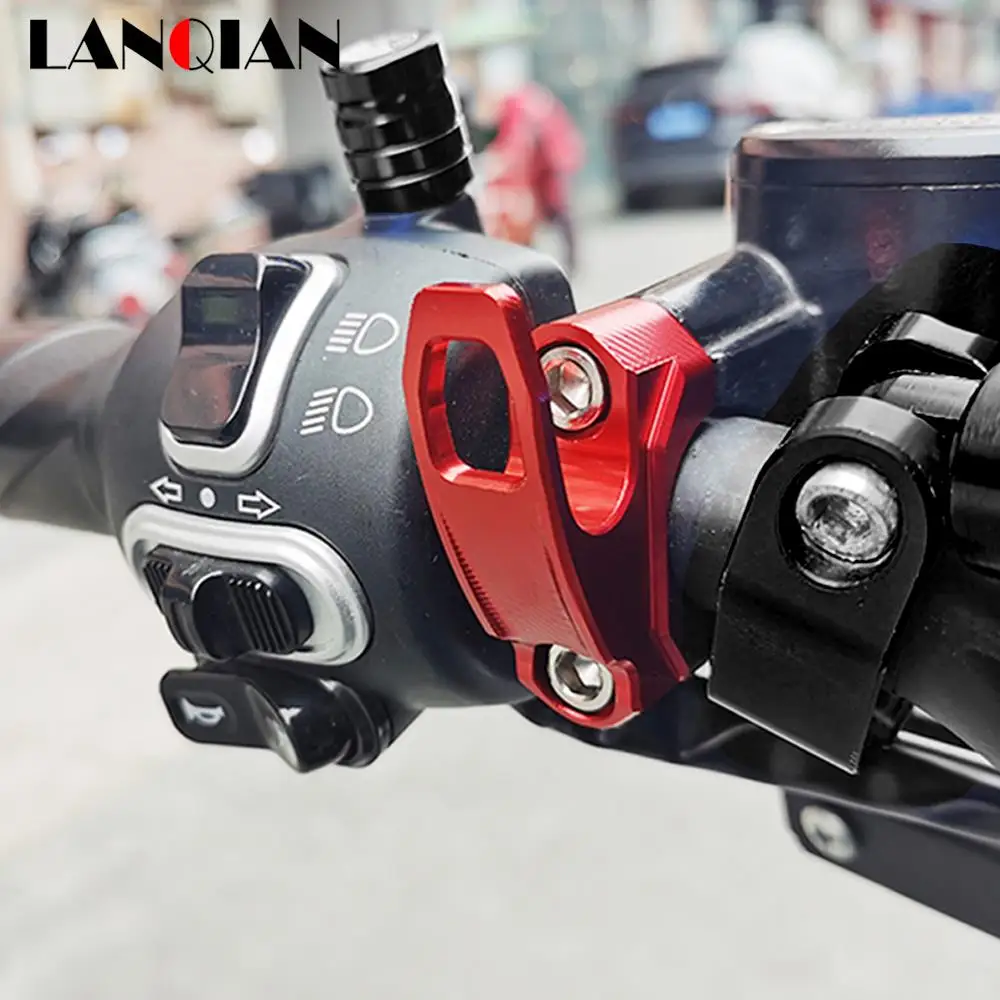 

FOR DUCATI MONSTER 1200 1200R 1200S 620 Brake Master Cylinder Bracket Bag Luggage Clamp Holder Helmet Hanger Hook Holder Carry