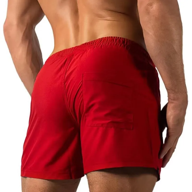 NEW summer Sports Shorts Men Sweatshorts Quick Dry woven Beach Jogging Fitness shorts Training side Zipper casual men Shorts 2