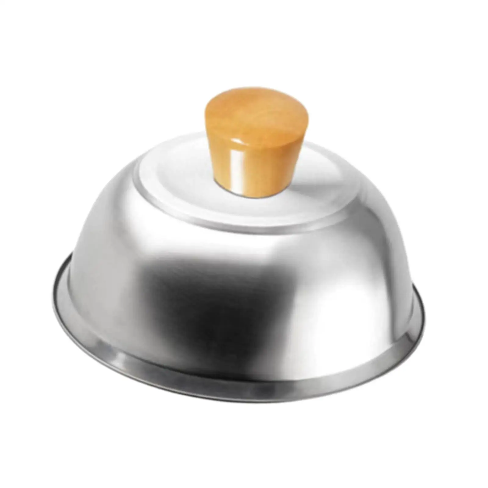 Stainless Steel Burger Cover Grill Dome Cover Round Pot Lids For Cookware Kitchen Burgers Barbecue Steaks cookware accessories