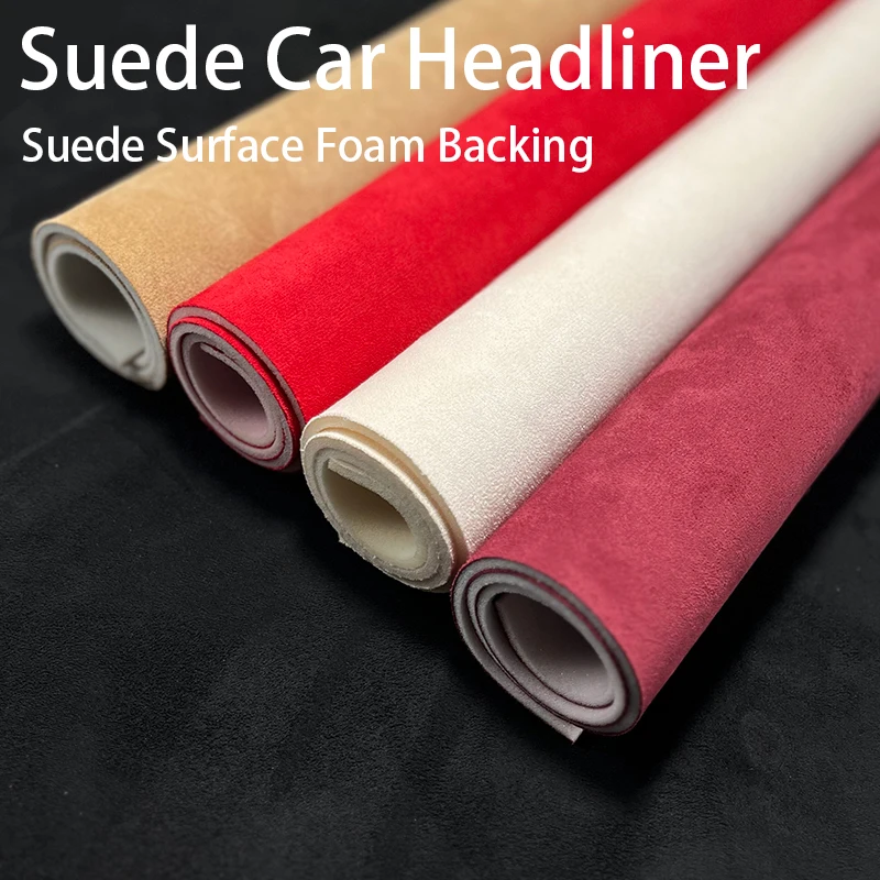 Suede Auto Headliner material for Car Ceiling Liner Repair Car Roof ...