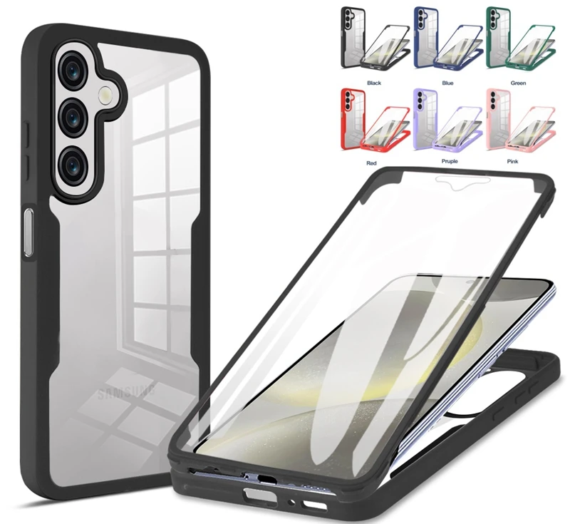 360 Full Body Shockproof Case with Front Screen Protection