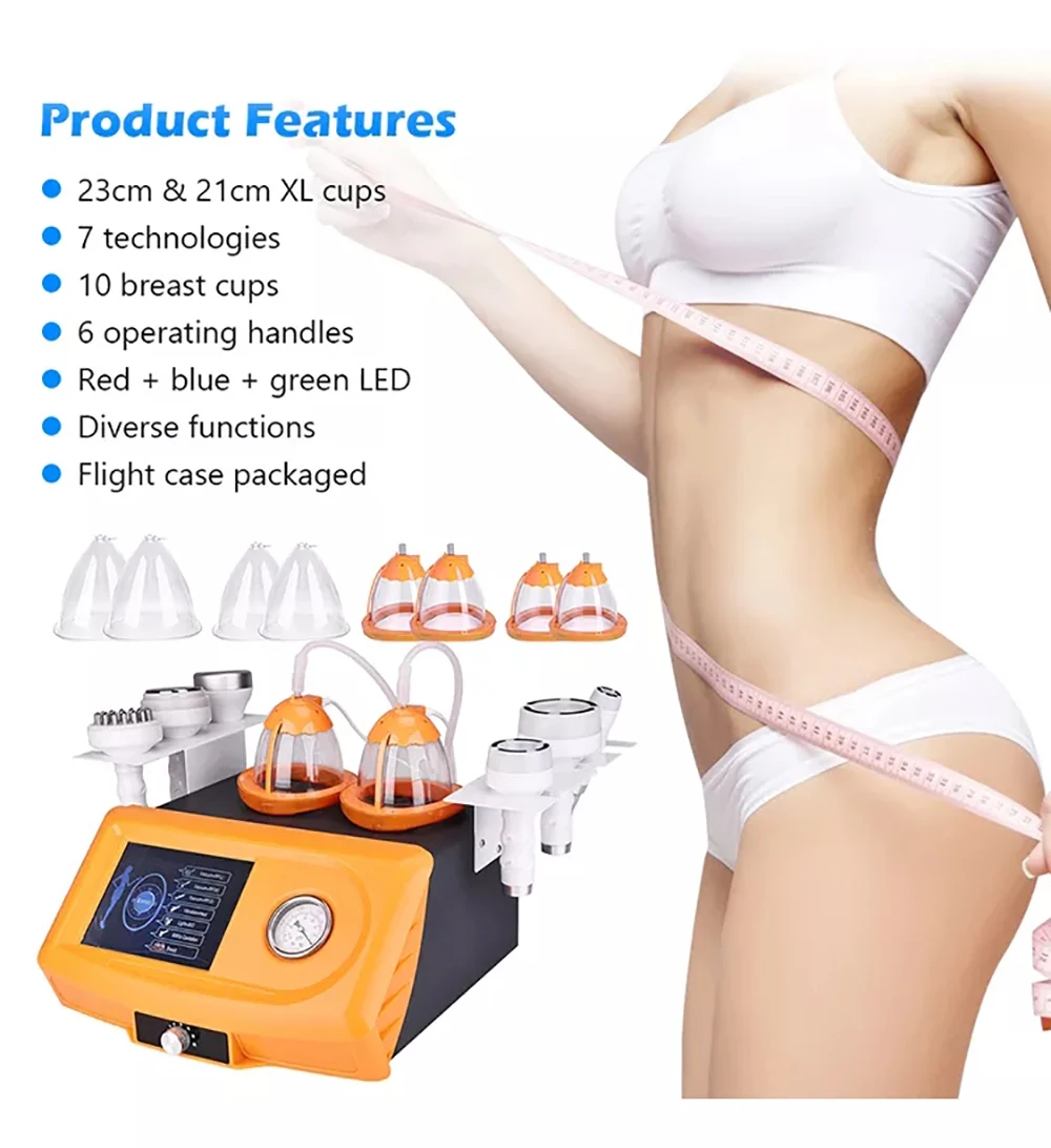 Hot Sale 80k Cavitation Vacuum Therapy Treatment Machine For Slimming  Lymphatic Drainage/ Breast Chest Massager/ Butt Lifting - AliExpress