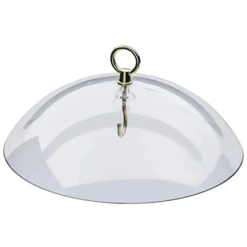 

Baffle For Bird Feeders Weather Guard Protective Dome For Rain Snow Sun Mealworm Feeders Cover For Squirrel Hummingbird Bluebird