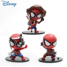 

3pcs Disney Marvel Spider Man Homecoming Avengers Spiderman PVC Action Figure Collectible Model Toy Kids Gifts