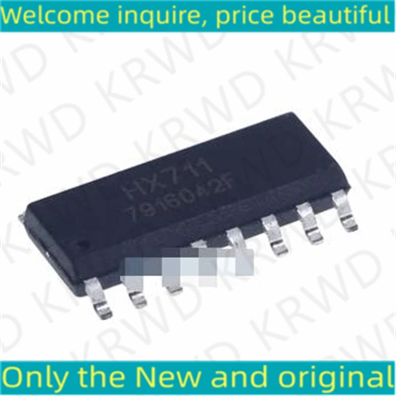 

Новый и оригинальный чип IC HX711 711 SOP-16, 10 шт.