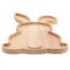 Halloween Spring Farmhouse Bunny Serving Tray Appetizer Charcuterie Plate Easter Rabbit Plate For Parties Holidays Dinners 4