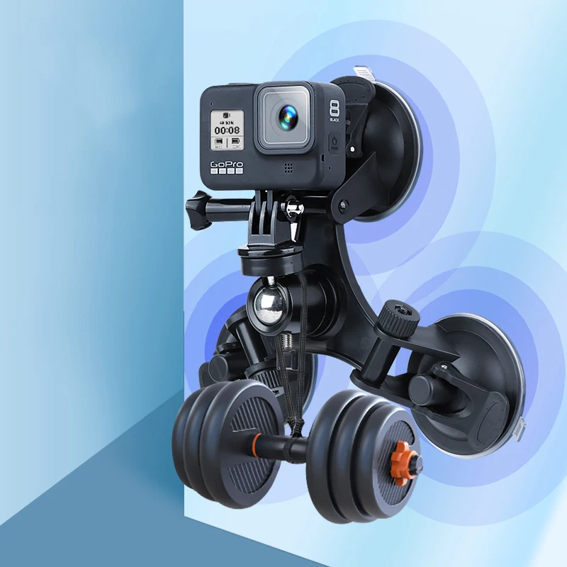 DJI Osmo Action 3 Suction Cup Mount - Foto Erhardt