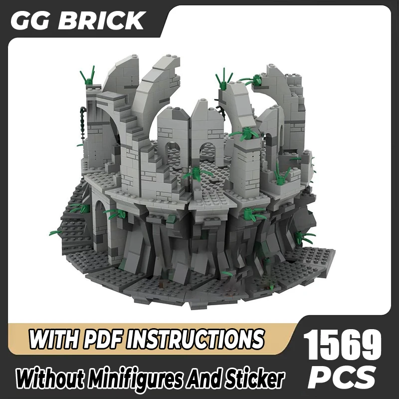 

Magical Rings Moc Building Blocks Movie Scene Weather top Model Technology Bricks DIY Assembly Street View Toys Gifts