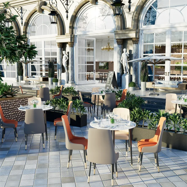 LUVODI tavolo da pranzo rotondo da 32 pollici 2-4 persone ristorante cucina Cafe Shop tavolino da caffè in marmo bianco n grigio mobili per sala da pranzo 6