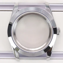 Luxury Men's 316L Stainless Steel Watch Case, 36mm/40mm, for 40mm NH35 NH36 (Glass bottom cover2)