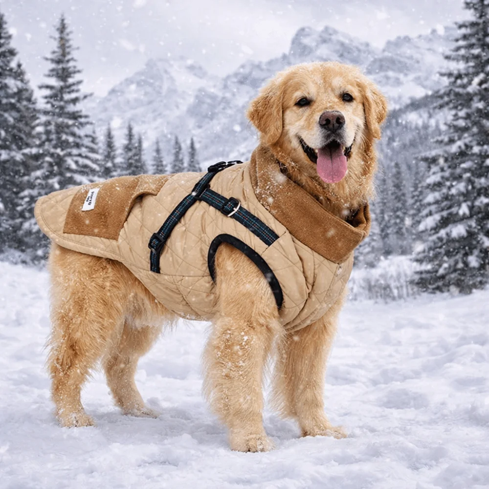 애완동물 의류 조절 가능한 등 부분 겨울용 강아지 재킷 두꺼운 따뜻한 플리스 애완동물 코트 방수 방풍 애완동물 다운 코트 강아지 스포츠 의류
