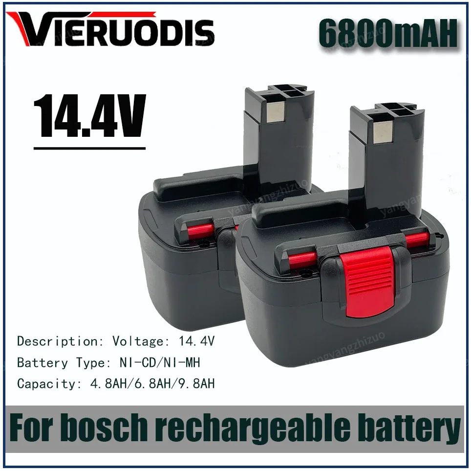 

Аккумулятор для электроинструмента Bosch 14,4 В 2607335273 Ач/Ач для Bosch D70745 BAT038 BAT040 BAT140 BAT041