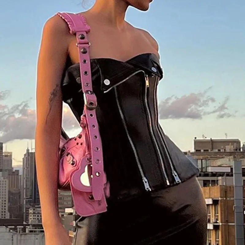 leather corset