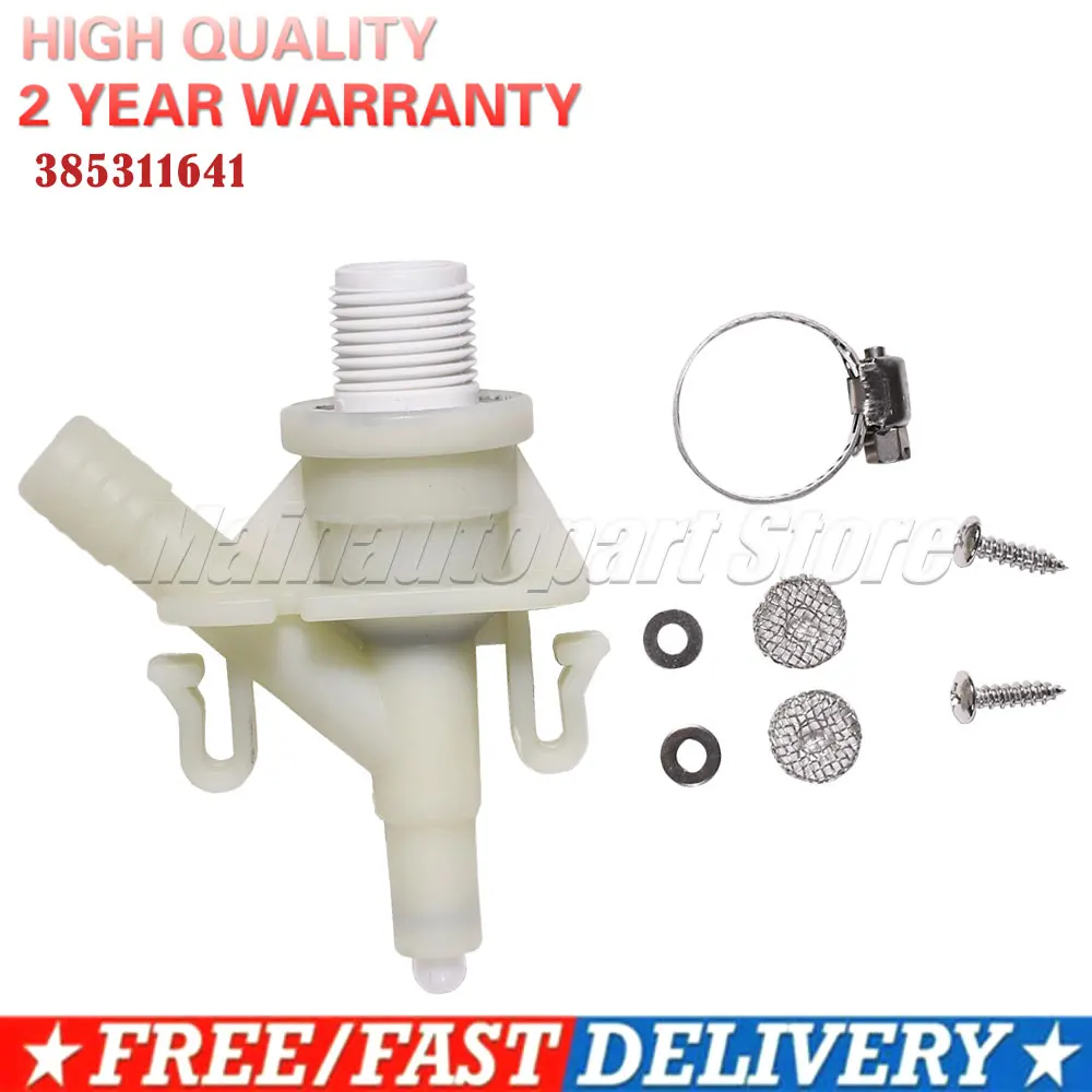 

Durable Plastic Water Valve Kit for 300 310 320 Series for Sealand Marine Toilet Replacement 385311641