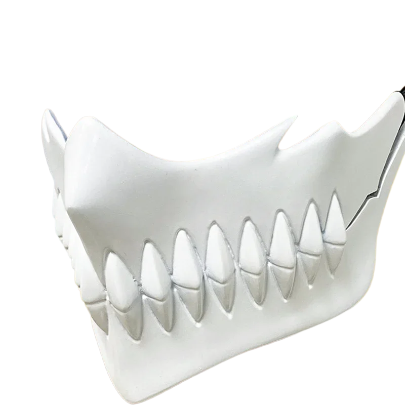 Новая версия аниме отбеливающей ажурной маски для косплея халибеля полые веера халибеля реквизит для Хэллоуина маски