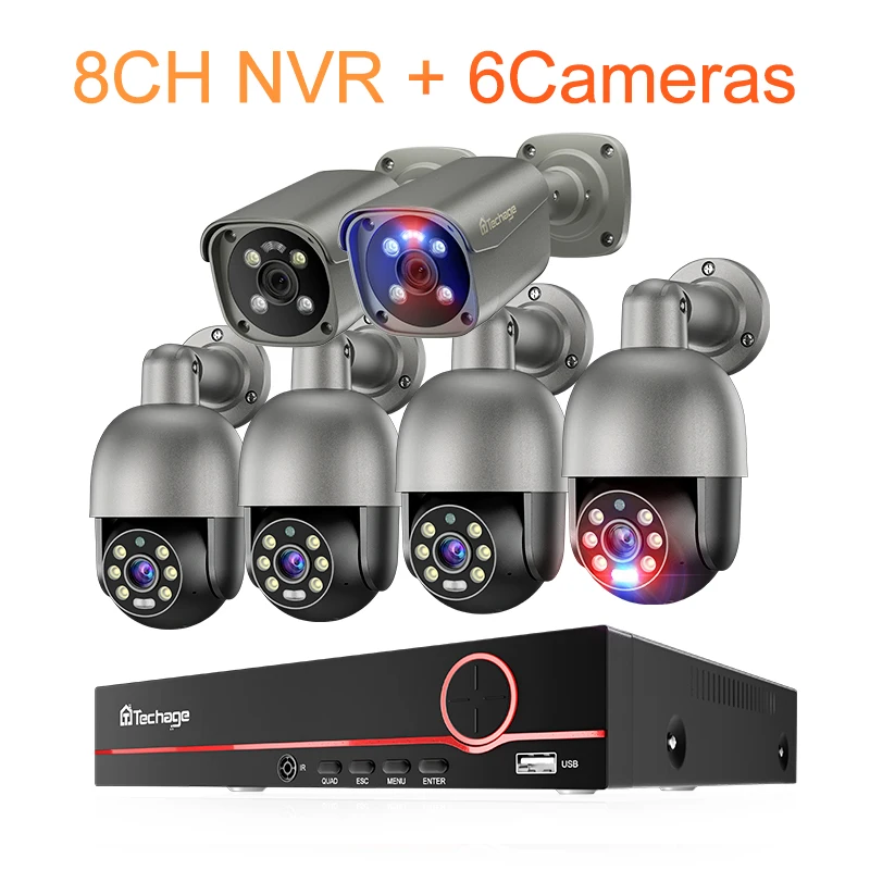 8CH 6Cameras