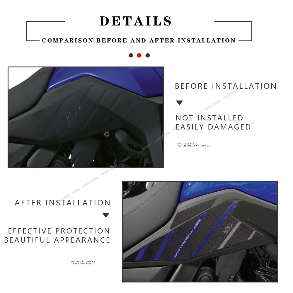 V-Strom  ׼ ƼĿ ŰƮ, 3D   ȣ ƼĿ, V-Strom 800 SE 2023 2024
