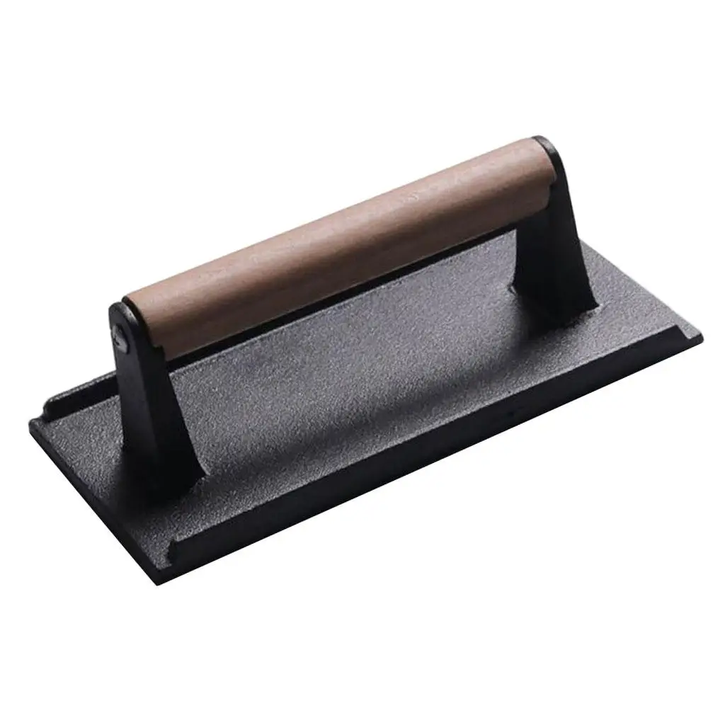 Meat Grill Press Kitchenware Cooking Utensil for Pan Oven Griddle Skillet