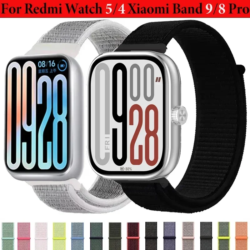 Breathable Nylon Loop Strap - Smart Watch Wristband Accessory
